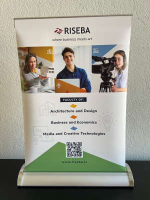 Rollup, fotosienas, tekstila stendi